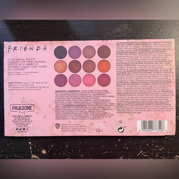 FRIENDS Eyeshadow Palette - Picture 7 of 7
